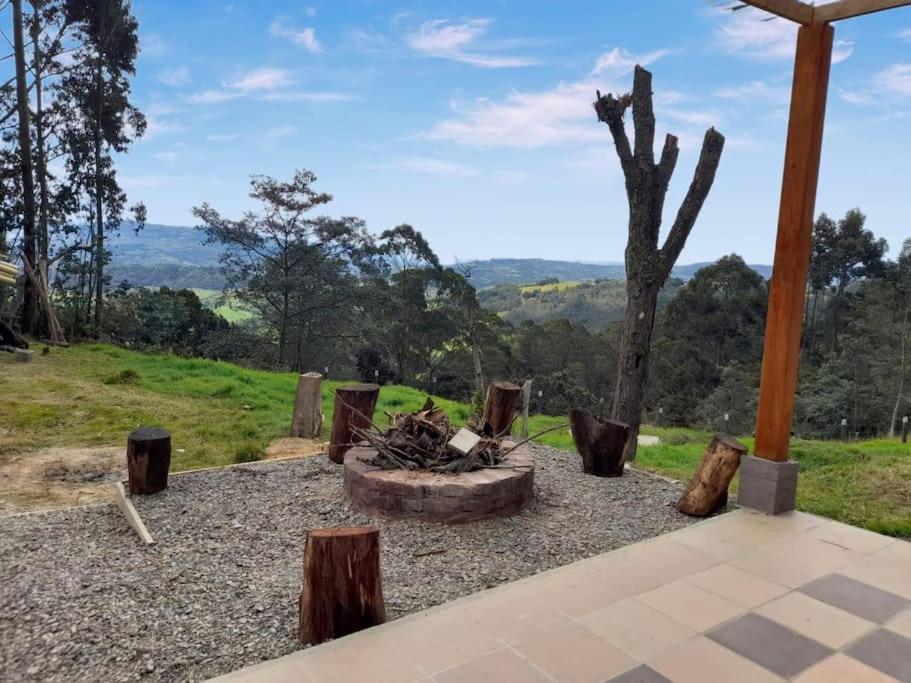 Hermosa Casa Campestre Moderna "Rancho La Marina" Chiquinquirá Buitenkant foto
