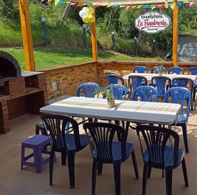 Hermosa Casa Campestre Moderna "Rancho La Marina" Chiquinquirá Buitenkant foto